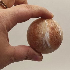 تصویر سنگ نمک ماساژ مدل گوی قطر5 salt ball r5