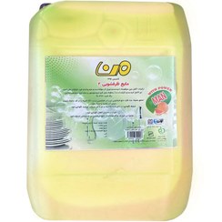 تصویر مایع دستشویی با رایحه گل من (زرد) حجم 10 لیتری 