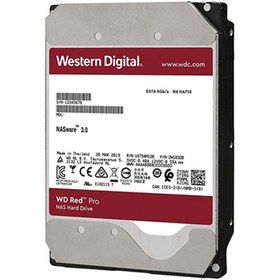 تصویر هارد اینترنال وسترن دیجیتال Red Pro NAS مدل Western Digital CMR ظرفیت 12 ترابایت Western Digital Red Pro NAS CMR 12TB 256MB Cache SATA III Internal HDD