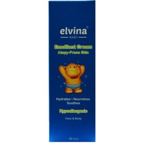 تصویر الوینا کرم امولیانت آتوپیک 100ML ELVINA EMOLLIENT CREAM ATOPY PRONE SKIN 100ML