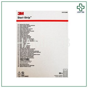 تصویر چسب بخیه 3 ام مدل استری استریپ 100*6 Steri-Strip 3M R1546 - 6mm*100mm