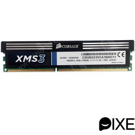 تصویر رم دسکتاپ 8 گیگ کورسیر CORSAIR XMS3 8G DDR3 1600 