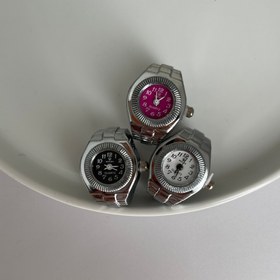 تصویر ساعت انگشتری - مشکی Rolex