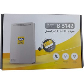 تصویر مودم ایرانسل TD-LTE مدل B5142 به همراه سیم کارت و 40 گیگ اینترنت 