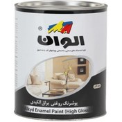 تصویر ماده رنگ روغنی براق آبی الوان کد 166 مدل ALCO-2007 سایز کیلو 