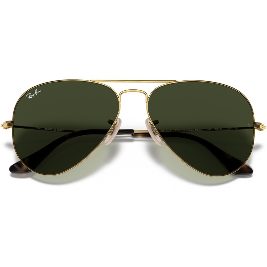 Lentes ray ban 2025 3025 aviator large metal