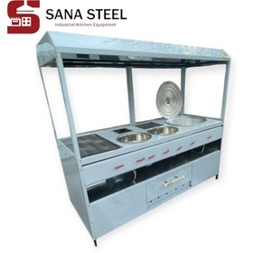 تصویر فر ساندویچی 6 کاره زیر پیتزا S1026