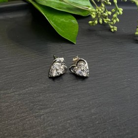 تصویر گوشواره قلبی 