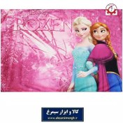 تصویر روبالشی عروسکی اتاق و تخت کودک دخترانه کارتونی Anna Elsa برند Hiva هیوا HKK-020 