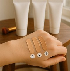 تصویر کرم پودر و ضد آفتاب گیاهی 