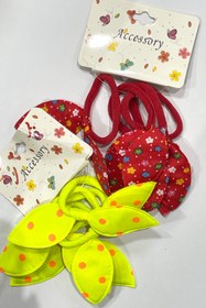 تصویر کش مو پاپیونی بسته ۴ عددی 