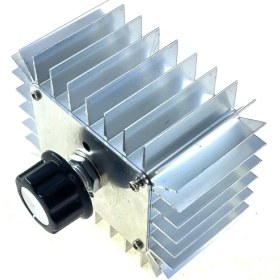 تصویر دیمر 5 کیلووات SCR - ولتاژ 220 ولت AC قاب دار 