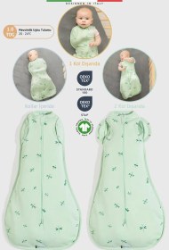 تصویر کیسه خواب Swaddle نوزاد 1 Tog Green Sanno برند Elele ( دست گرفتن ) به رنگ سبز در دسته لباس بچگانه و لباس کودک 