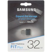 تصویر فلش مموری سامسونگ مدل FIT Plus ظرفیت ۳۲ گیگابایت USB 3.1 