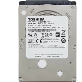 تصویر هارددیسک لپتاپی 2.5 اینچ توشیبا SATA ظرفیت 1 ترابایت Toshiba 1TB Notebook Hard Disk Drive - 5400 RPM SATA 6Gb/s2.5 Inch