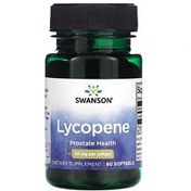 تصویر مکمل لیکوپن سوانسون ۲۰ میلی‌گرم سافت ژل ۶۰ عددی 