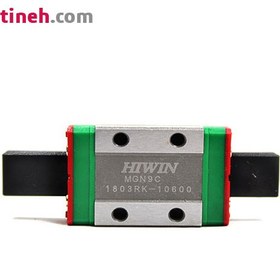 تصویر واگن مینیاتوری عرض 9 میلیمتر مدل MGN9C برند هایوین (HIWIN) ساخت تایوان ا HIWIN MGN9C miniature guide way HIWIN MGN9C miniature guide way