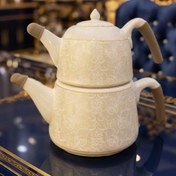 تصویر هوبارت کتری قوری اسلیمی کرمC&S 