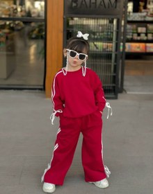 تصویر دور و شلوار پاپیون 