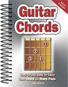 تصویر Guitar Chords Easy to Use Easy to Carry One Chord on Every Page 