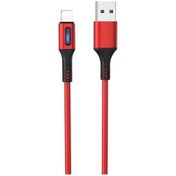 تصویر کابل تبدیل USB به لایتنینگ هوکو Hoco U79 usb to lightning Cable 