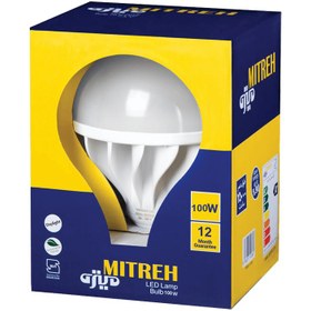 تصویر لامپ ١٠٠ وات حبابی LED میتره ایرانی - آفتابی MITRE