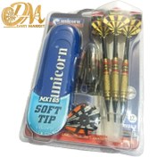 تصویر دارت نیمه حرفه ای یونیکورن مدل MX165 _وزن 17گرم 