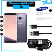 تصویر کابل اورجینال Samsung Galaxy S8 Type-C ا Samsung Galaxy S8 Type-C Orginal Cable Samsung Galaxy S8 Type-C Orginal Cable