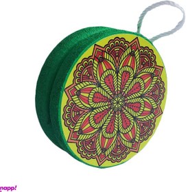 تصویر یویو چوبی طرح 7 