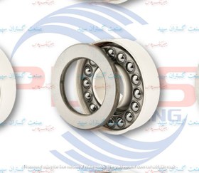 تصویر بلبرینگ سرکمک پراید 51105 برند پلاس Prid ball bearing 51105 PLUS