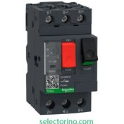 تصویر کلید حرارتی اشنایدر الکتریک 23 الی 17 آمپر 3 پل مدل GV2ME21 Motor circuit breaker, TeSys GV2, 3P, 17-23 A, thermal magnetic, screw clamp terminals