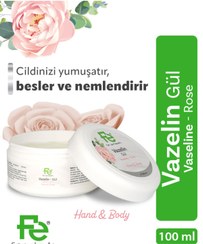 تصویر کرم بدن اورجینال برند Fe مدل Vaseline 100 ML - Rose کد 824866136 