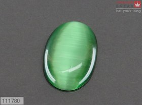 تصویر نگین چشم گربه سبز زیبا کد 111780 