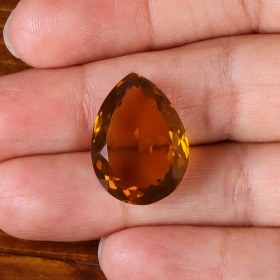 تصویر نگین سیترین کد 21321 