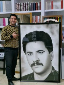 تصویر سفارش طراحی چهره با تکنیک سیاه قلم هایپررئال 