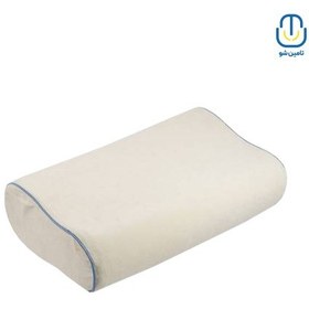 تصویر بالش طبی مموری فوم مدل نرمال آرون سایز دو ایکس لارج Aron Memory foam medical pillow, normal model 2xl