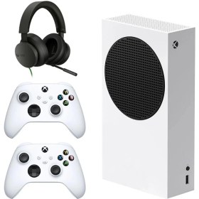 تصویر کنسول بازی مایکروسافت XBOX SERIES S | همراه با دسته اضافه + هدست XBOX SERIES S + 1 Extra controller + Headset