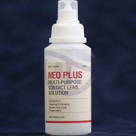 تصویر محلول شستشوی لنز نئو پلاس نئو ویژن 130 میل NEO VISION Neo Plus contact lens solution130 ml