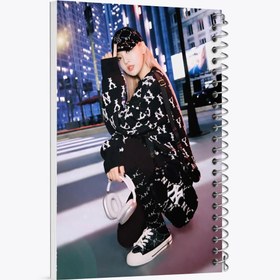 تصویر دفتر نت موسیقی 100 برگ خندالو طرح نینگ نینگ گروه آسپا Aespa 