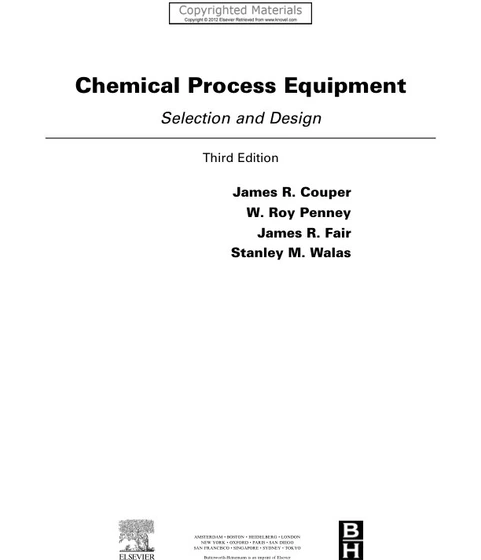 خرید و قیمت کتاب Chemical Process Equipment – Selection and Design ...