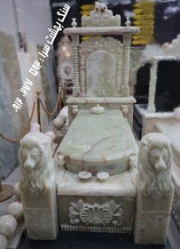 تصویر سنگ قبر مرمر سبز کد 150 