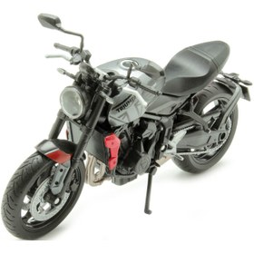 تصویر ماکت موتور سیکلت تریومف Triumph Trident 660 2023 Gris 1/12 