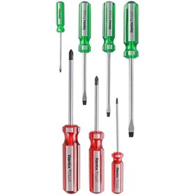 تصویر ست ۷ عددی پیچ گوشتی رونیکس مدل RH2702 