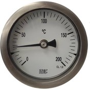 تصویر گیج دما T501 برند ITEC رنج 0 تا 200 T501-03-C20-R0-M10-ER-80-KX-114B-BG