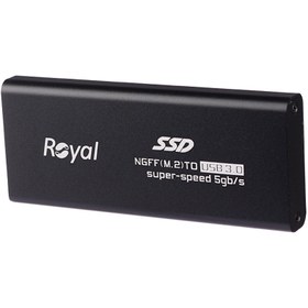 تصویر باکس هارد Royal USB3.0 M.2 SSD Royal USB3.0 M.2 NVMe/mSATA SSD Enclosure