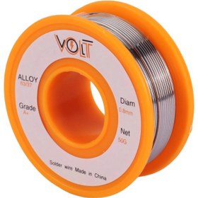 تصویر سیم قلع Volt 50g VOLT 50G TIN WIRE