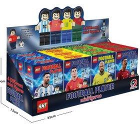 تصویر مینی فیگورهای فوتبالی لگو 