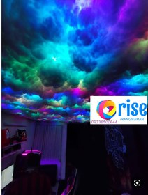 تصویر ریسه نواری RGBاستریپ لایت کنترلی بلوتوثی rgb