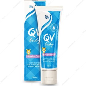 تصویر کرم سوختگی پای کودک کیووی مدل Barrier Cream QV Baby Barrier Cream