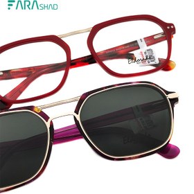 تصویر عینک طبی زنانه کاوردار برند ELDORADO مدل EF9013 
